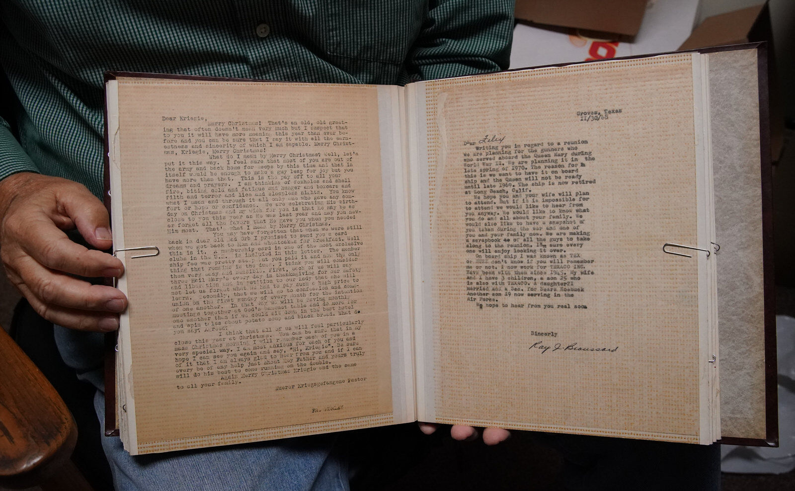 Scrap book found of Felix Bociak life that tells staggering wartime tale of loss, imprisonment